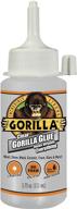 🦍 gorilla clear glue - 8 ounce bottle: versatile tapes, adhesives & sealants for superior bonding логотип