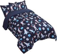 piccocasa comforter pillowcases astronaut all seasons logo