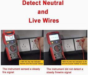 img 2 attached to 🔧 UNI-T UT89X TRMS 6000 Counts Digital Multimeter – Manual Ranging Volt Meter for AC/DC Voltage Testing, Resistance, Capacitance, Diode, NCV, Temperature, and LED Test (UT89X)