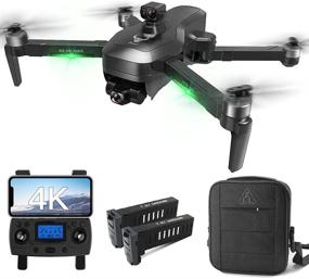 img 4 attached to 📸 High-Definition 4K Camera Drones for Adults, LARVENDER: Professional Long Range Quadcopter with 3-Axis Gimbal, EVO Obstacle Avoidance, 2 Batteries for Extended 50-Min Flight Time, GPS Auto Return