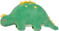 🦕 green 18-inch krisphily spinosaurus plush toy dinosaur cushion throw pillow - ideal gifts for kids logo