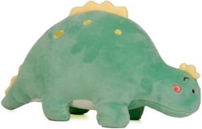 img 3 attached to 🦕 Green 18-inch Krisphily Spinosaurus Plush Toy Dinosaur Cushion Throw Pillow - Ideal Gifts for Kids