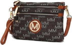 img 4 attached to Mia Collection Crossbody Bags Women Women's Handbags & Wallets