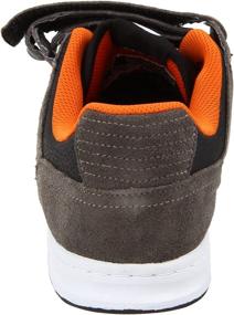 img 2 attached to 👟 Men's Skate Shoes - Osiris Baily Charcoal Orange Footwear