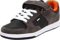 👟 men's skate shoes - osiris baily charcoal orange footwear logo