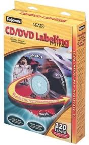 img 1 attached to Fellowes NEATO 2000 CD/DVD Labeling Kit