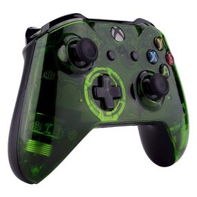 img 1 attached to EXtremeRate Transparent Replacement Xbox One Controller