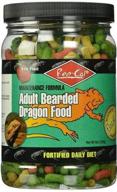 optimized formula for adult bearded dragons: rep-cal maintenance food with fruit logo