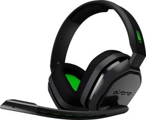 img 2 attached to 🎧 ASTRO Gaming A10 Headset for Xbox One/Nintendo Switch/PS4/PC and Mac - Wired 3.5mm with Boom Mic by Logitech - Eco-Friendly Packaging - Green/Black