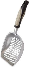 img 2 attached to 🐾 Petmate Metal Litter Scoop: Durable Silver Design for Efficient Cat Waste Removal