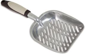 img 1 attached to 🐾 Petmate Metal Litter Scoop: Durable Silver Design for Efficient Cat Waste Removal