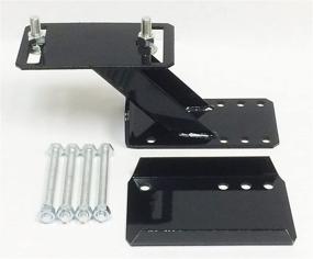 img 3 attached to LIBRA Heavy Duty Trailer Spare Tire Wheel Mount Holder Bracket Carrier - 6 & 8 Lugs Wheels - Fast 2-Day Delivery - Model 27021