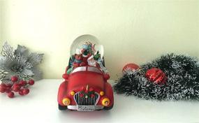 img 2 attached to Lightahead Christmas Figurine Changing Melodies Seasonal Decor