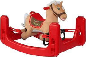 img 2 attached to 🐎 Legacy Rockin' Rider Pony - The Ultimate Grow-with-Me Pony Ride-On Toy
