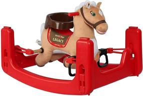 img 4 attached to 🐎 Legacy Rockin' Rider Pony - The Ultimate Grow-with-Me Pony Ride-On Toy