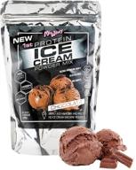 🍦 mi whey - high protein ice cream powder with bcaa, no added sugar, low fat & carb, 100% whey, delicious chocolate snack (600g) logo