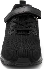 img 2 attached to 👟 Firelli Kids Sneaker: Lightweight Running Sports Shoes for 3-8 Year Old Boys and Girls - Breathable Tennis Casual Shoes