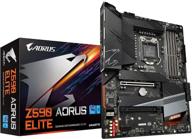 🎮 материнская плата для игр gigabyte z590 aorus elite с тремя разъемами m.2, pcie 4.0, usb 3.2 gen2x2 type-c и lan 2.5gbe (lga 1200/ intel z590/ atx) логотип