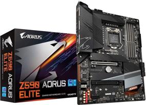 img 4 attached to 🎮 Материнская плата для игр GIGABYTE Z590 AORUS ELITE с тремя разъемами M.2, PCIe 4.0, USB 3.2 Gen2X2 Type-C и LAN 2.5GbE (LGA 1200/ Intel Z590/ ATX)