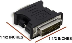 img 3 attached to 🔌 DVI Male to VGA Female Adapter: Syba CL-ADA31002 for Seamless Video Conversions