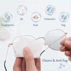 img 2 attached to 🔍 LifeArt Anti-Fog Lens Wipes: Pre-Moistened Eyeglasses & Camera Lens Cleaning Wipes (60PCS)