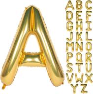 🎈 giant letter balloons: enchanting helium decorations for memorable children's parties logo