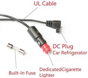 img 2 attached to 🔌 Cigarette Lighter Plug DC Power Cord for Car Refrigerator Compatible with Popular Brands - Alpicool, Dometic, COSTWAY, ARB, Ausranvik, ICECO (TYPE-1)