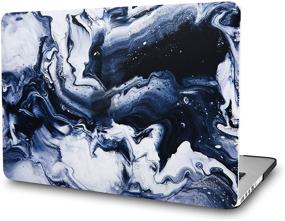 img 4 attached to ⚫️ Ultimate Protection: KECC MacBook Pro 13" Case - Black Grey Marble - A2338 M1 A2289 A2251 A2159 A1989 A1706 A1708 Touch Bar Compatibility