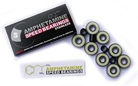 img 3 attached to 🏎️ Unleash Speed and Precision with Amphetamine Skateboard Bearings