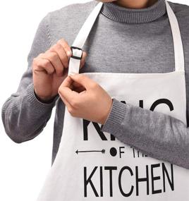 img 1 attached to Sevenstars Cooking Pockets Kitchen Adjustable Kitchen & Dining for Kitchen & Table Linens