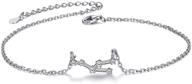 chicsilver constellation horoscope bracelets adjustable logo