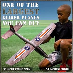 img 2 attached to ✈️ Revitalize Mini Airplane Glider Novelty & Gag Toys