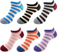 🧦 stay dry and comfortable with women's rayon from bamboo fiber sports superior wicking athletic ankle socks logo