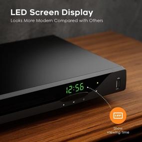 img 3 attached to High-Performance Blu Ray DVD Player: 1080P Home Theater System, Plays 🔵 All DVDs & Region A 1 Blu-rays, USB & HDMI Connectivity, PAL/NTSC Compatibility