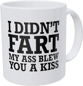 img 2 attached to A Mug To Keep – I Didn't Fart, I Blew You A Kiss - 11 oz Coffee Mug Gift – Hilarious and Inspiring Funny Motivational Cup