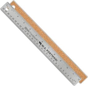 img 4 attached to 📏 Breman Precision Metal Ruler Inch: Accurate Measuring Tool for Precision Work