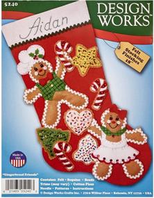 img 1 attached to Tobin Gingerbread Friends Stocking Applique