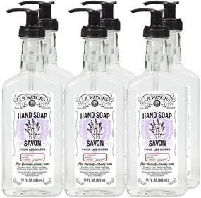 img 4 attached to 🌿 J.R. Watkins Lavender Liquid Hand Soap - 11 oz (Pack of 6)