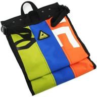 🚴 green guru gear free rider bike pannier - multicolor, 22-liter: stylish and spacious cycling companion logo