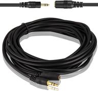 🎧 inovat 3m 10ft 3.5мм стерео аудио удлинительный кабель для наушников m/f мужской на женский корд логотип