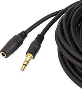 img 2 attached to 🎧 Inovat 3M 10FT 3.5mm Stereo Audio Earphone Extension Cable M/F Male to Female Cord