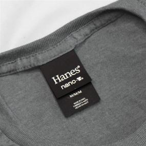 img 1 attached to 👕 Hanes Превосходная хлопковая футболка 3X Large: Комфорт высочайшего качества для мужских рубашек.