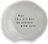 kitchen blessings glossy ceramic stoneware logo
