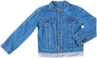 kinderkind kids toddler denim jacket logo