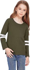 img 2 attached to Greatchy School Undershirts Athletic Performance Girls' Clothing for Active