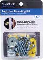 🔽 duraboard 15" plastic pegboard mounting logo