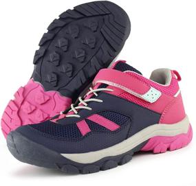 img 4 attached to 👟 Lightweight Outdoor Hiking Shoes for Kids - Trekking Trails Shoe (Toddler/Little Kid/Big Kid)