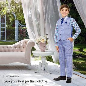 img 2 attached to Vittorino Linen Pants: Stylish Boys' Clothing for all Occasions