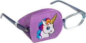img 4 attached to 🦄 Patch Pals Child Unicorn Eye Glass Eye Patch - Right Coverage for Optimal Eye Care