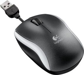 img 4 attached to Logitech Corded Mouse M125 Silver